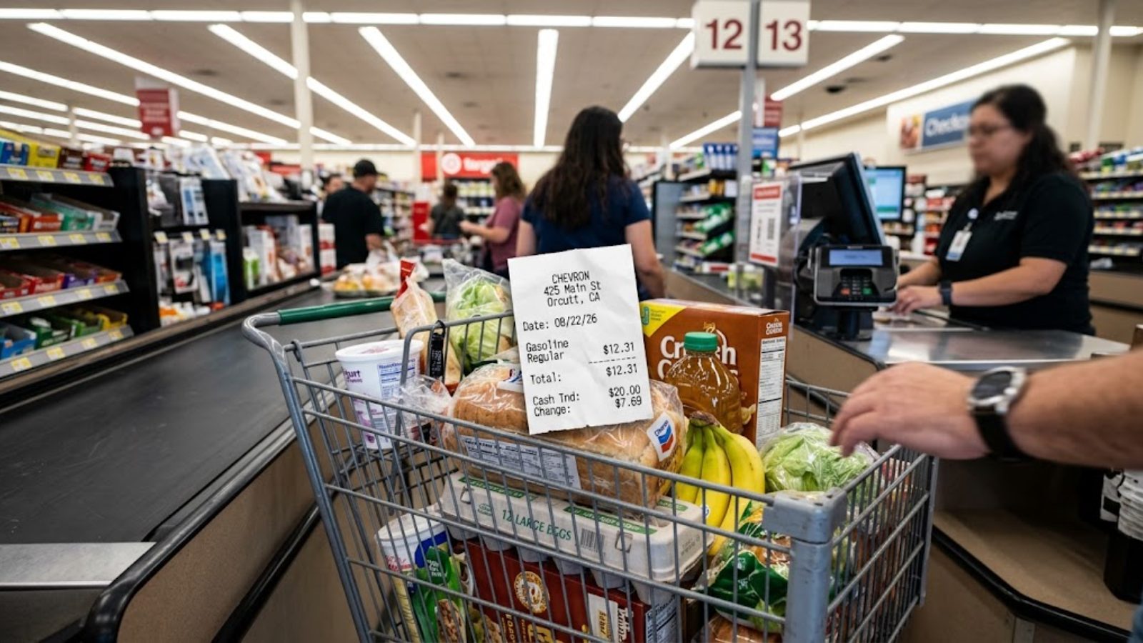 Walmart reported 2.6% comparable-sales growth, its smallest quarterly gain since 2020, and the shares fell 9.2%.