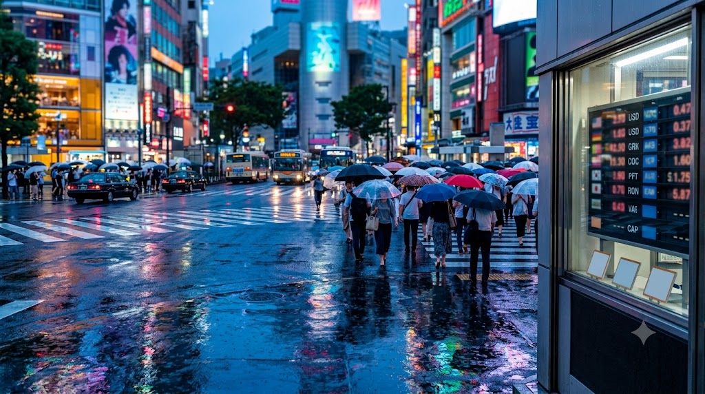 The yen fell past 161 to the dollar.