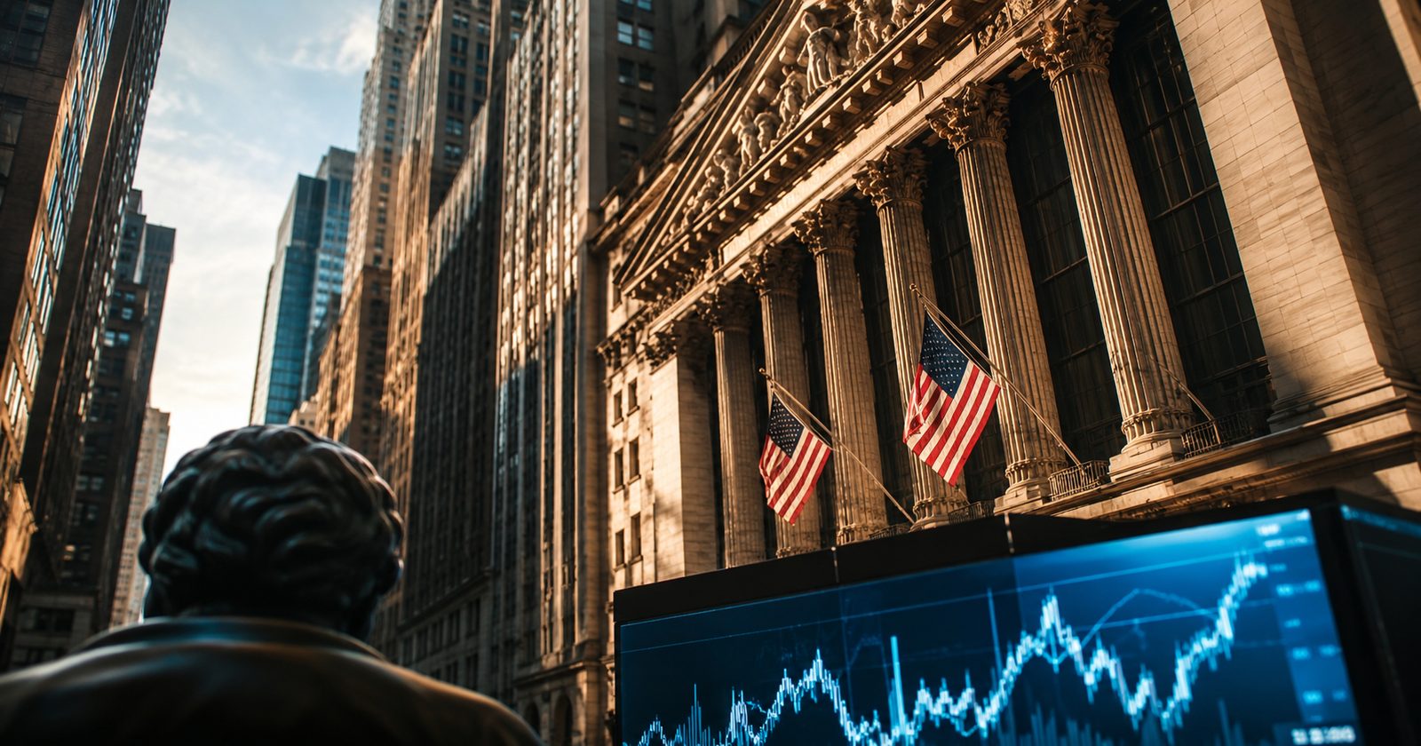 The rotation — health care and banks carry the Dow to a record while chips stumble.