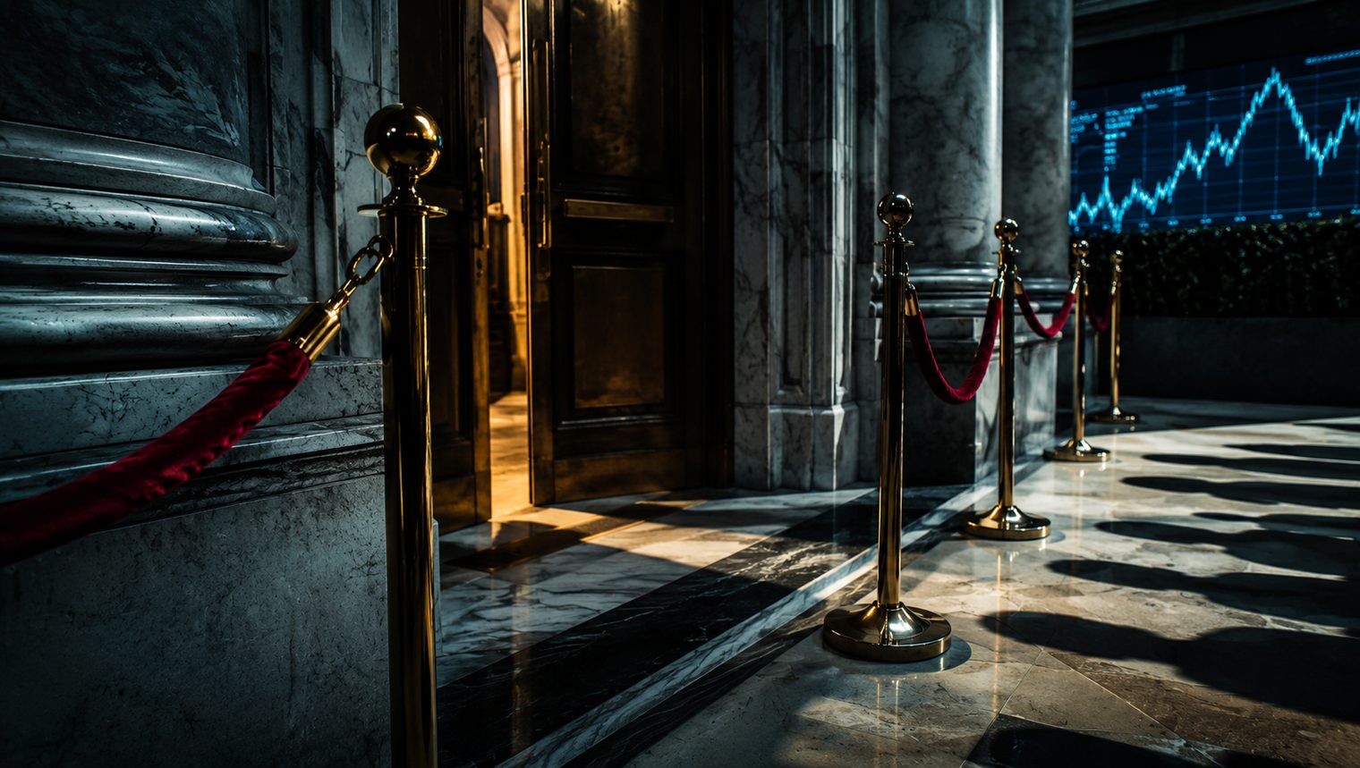 The exit from a gated fund is five percent per quarter, single file.